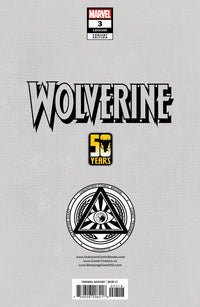 WOLVERINE #3 UNKNOWN COMICS MICO SUAYAN CONNECTING COVER EXCLUSIVE VIRGIN VAR (11/20/2024)
