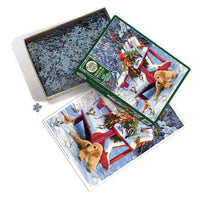 Warm Winter's Day 1000 Piece Jigsaw Puzzle Cobble Hill CLOUDANIMESTUDIO