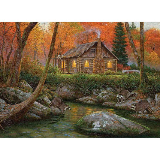 Weekend Retreat 500 Piece Jigsaw Puzzle Cobble Hill CLOUDANIMESTUDIO