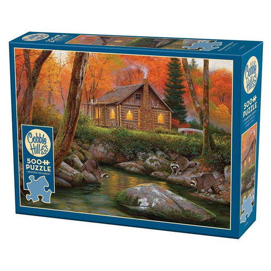 Weekend Retreat 500 Piece Jigsaw Puzzle Cobble Hill CLOUDANIMESTUDIO