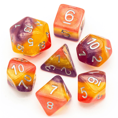 Wyldfire RPG Dice Set CLOUDANIMESTUDIO
