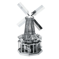 Windmill 3D Steel Model Kit Metal Earth CLOUDANIMESTUDIO