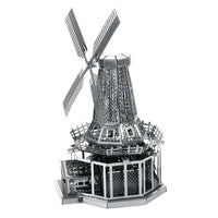 Windmill 3D Steel Model Kit Metal Earth CLOUDANIMESTUDIO