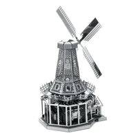 Windmill 3D Steel Model Kit Metal Earth CLOUDANIMESTUDIO