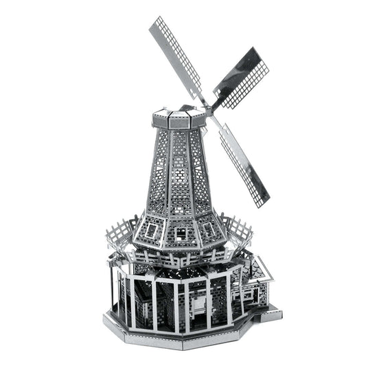 Windmill 3D Steel Model Kit Metal Earth CLOUDANIMESTUDIO
