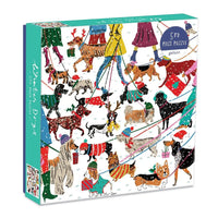 Winter Dogs 500 Piece Jigsaw Puzzle Galison