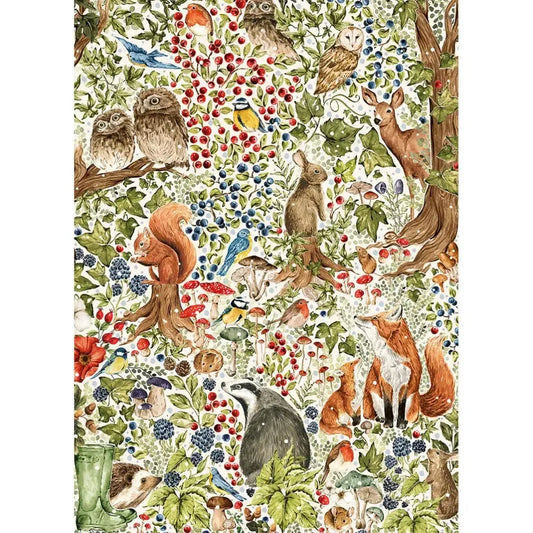 Woodland Wildlife 1000 Piece Jigsaw Puzzle Gibsons