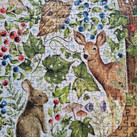Woodland Wildlife 1000 Piece Jigsaw Puzzle Gibsons