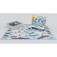 World War 2 Warships 500 Piece Jigsaw Puzzle Eurographics