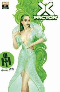 X-Factor #10 Unknown Comics Miguel Mercado Exclusive Var Gala (06/30/2021) CLOUDANIMESTUDIO