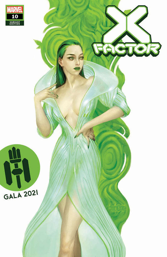 X-Factor #10 Unknown Comics Miguel Mercado Exclusive Var Gala (06/30/2021) CLOUDANIMESTUDIO