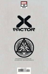 X-Factor #10 Unknown Comics Miguel Mercado Exclusive Var Gala (06/30/2021) CLOUDANIMESTUDIO