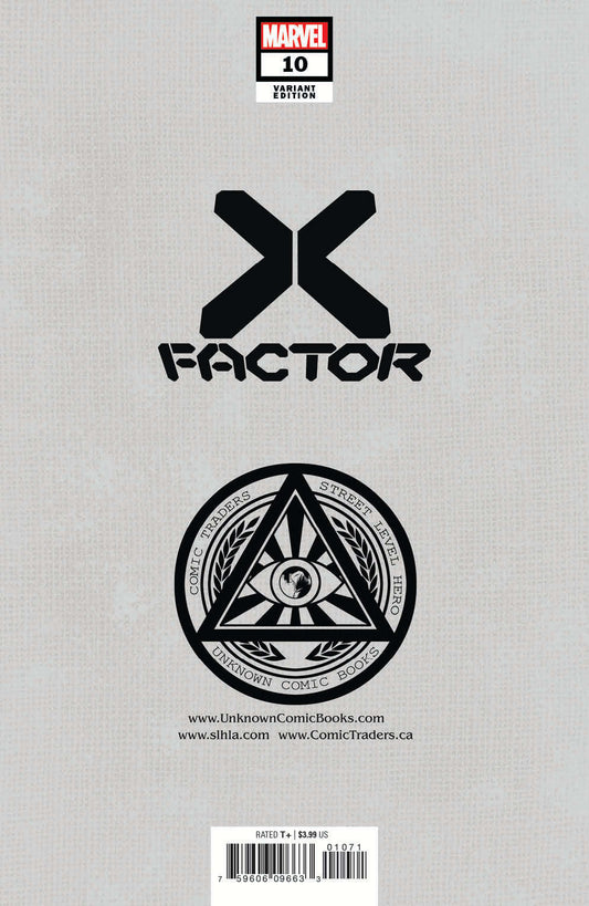 X-Factor #10 Unknown Comics Miguel Mercado Exclusive Var Gala (06/30/2021) CLOUDANIMESTUDIO