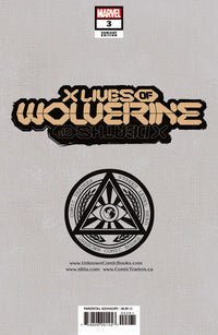 X Lives Of Wolverine 3 Unknown Comics Alan Quah Exclusive Var (02/16/2022) CLOUDANIMESTUDIO