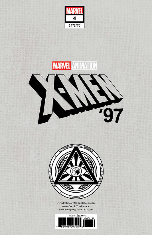 X-Men '97 #4 Unknown Comics Tyler Kirkham Exclusive Var (06/26/2024) CLOUDANIMESTUDIO
