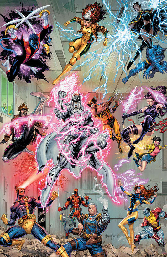 X-Men #12 Unknown Comic Tyler Kirkham Connecting Cover Exclusive ECCC CONVENTION Virgin Var (02/26/2025) CLOUDANIMESTUDIO