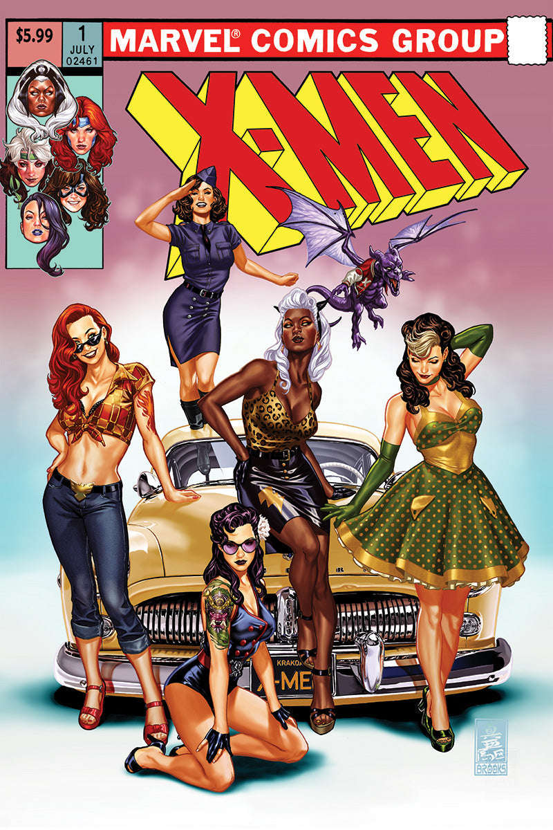 X-MEN #1 MARK BROOKS CVR B SDCC 2024 EXCLUSIVE VAR (07/24/2024) CLOUDANIMESTUDIO