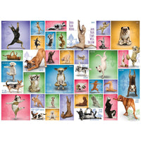 Yoga Dogs 1000 Piece Jigsaw Puzzle Eurographics