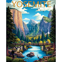 Yosemite National Park 500 Piece Jigsaw Puzzle Boardwalk CLOUDANIMESTUDIO