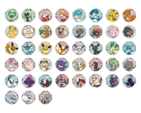 (S-Chinese) Pokémon TCG: Gem Pack Badge Set CLOUDANIMESTUDIO