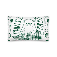 Christmas Sucks Cat Pillow