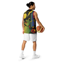 Devil Cat Recycled Basketball Jersey