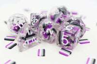 Foam Brain Games Pride Flag RPG Dice Set CLOUDANIMESTUDIO