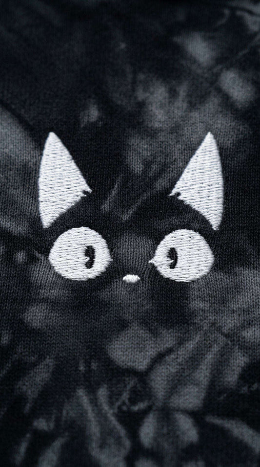 Amazed Cat Tie-Dye Hoodie CLOUDANIMESTUDIO