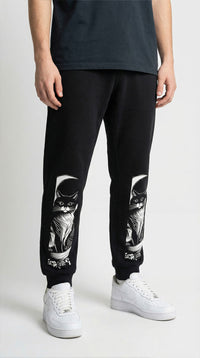Moon And Cat Sweatpants