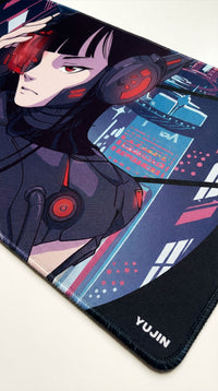 Cyberpunk Girl Gaming Pad