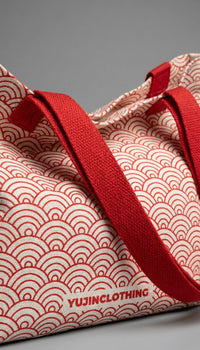 Saigaha Pattern Tote Bag