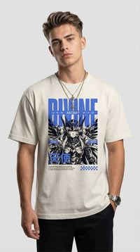 Divine Ascent Oversized Faded T-Shirt
