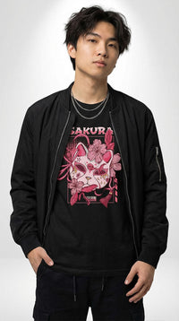 Sakura Cat T-Shirt