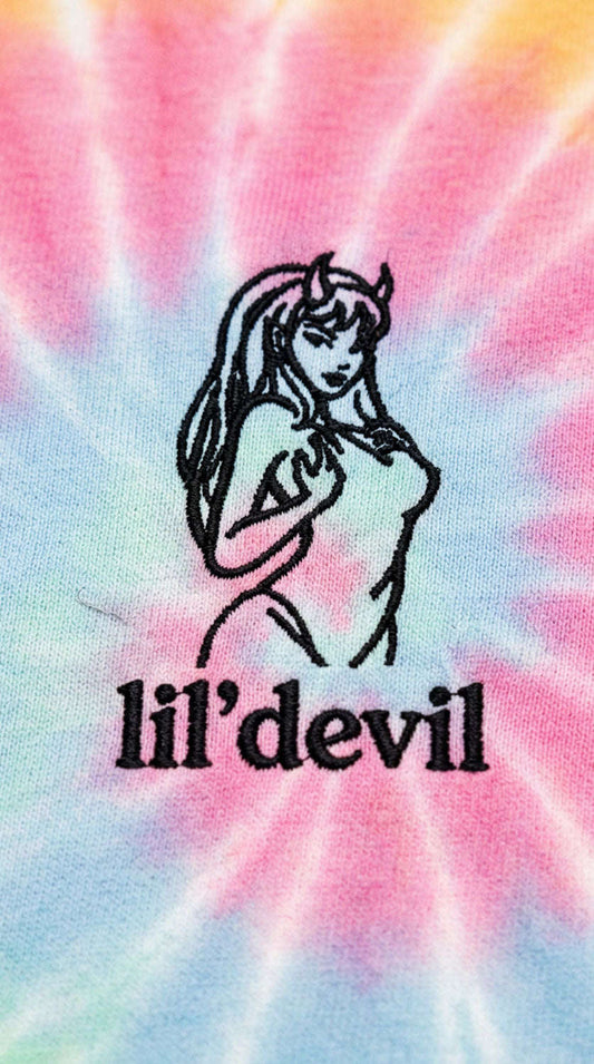 Lil Devil Tie-Dye T-shirt CLOUDANIMESTUDIO