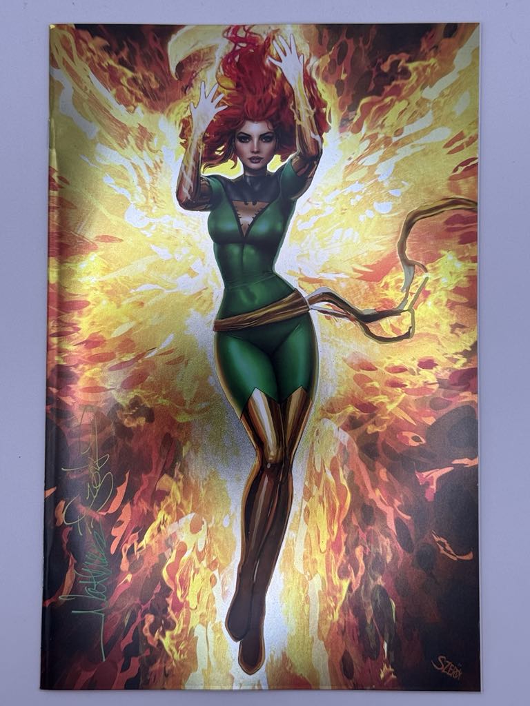 [Signed by Nathan Szerdy] [FOIL] PHOENIX #1 UNKNOWN COMICS NATHAN SZERDY VIRGIN EXCLUSIVE SDCC 2024 VAR [IN STOCK] CLOUDANIMESTUDIO