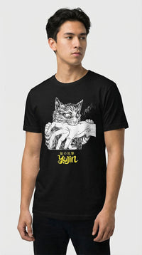 Bite Attack Cat T-Shirt