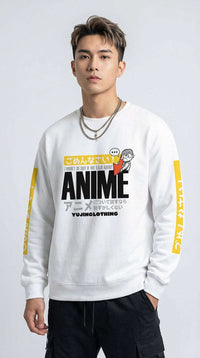 Anime Talk Sweatshirt CLOUDANIMESTUDIO