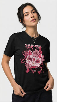 Sakura Cat T-Shirt