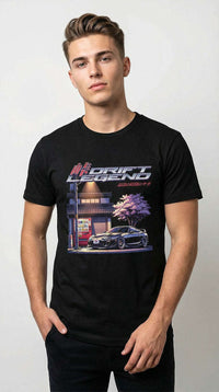 Drift Master Car T-Shirt CLOUDANIMESTUDIO
