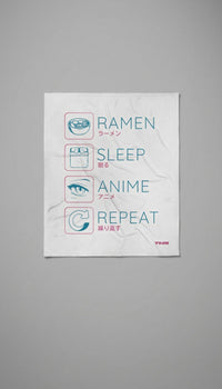 Anime Circle Blanket