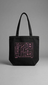 Tokyo Metropolis Eco Tote Bag CLOUDANIMESTUDIO
