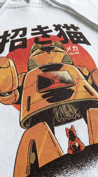 Mecha Cat Premium Hoodie