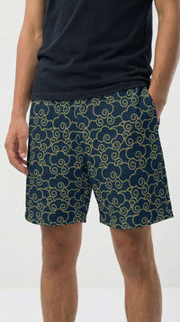 Japanese Clouds Swim Trunks CLOUDANIMESTUDIO