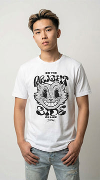 On The Bright Side Cat T-Shirt