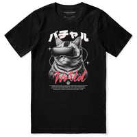 Virtual World Cat T-Shirt
