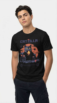 Catzilla Big Cat T-Shirt CLOUDANIMESTUDIO