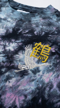 Tancho-zuru Tie-Dye T-shirt