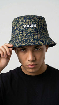 Japanese Clouds Reversible Bucket Hat CLOUDANIMESTUDIO