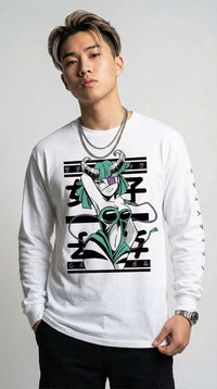 Sexy Demon Long Sleeve T-Shirt CLOUDANIMESTUDIO