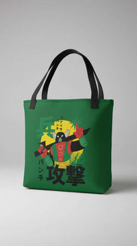 Japanese Robot Tote Bag CLOUDANIMESTUDIO